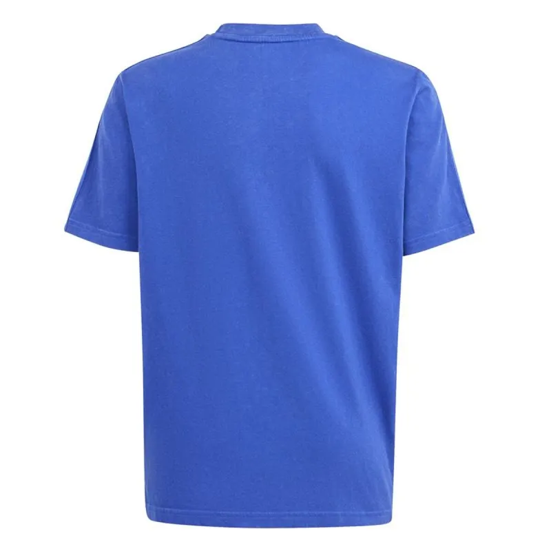 Lasten Lyhythihainen paita Adidas IS4648 7-8 vuotta Sininen